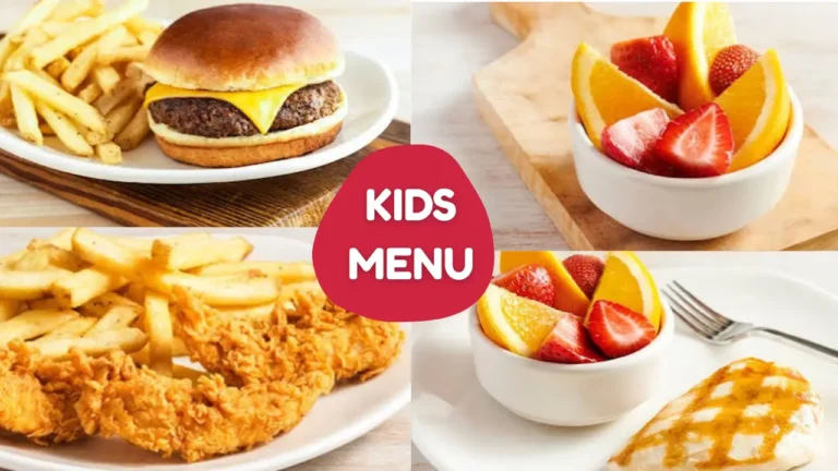 Outback Kids Menu With Prices