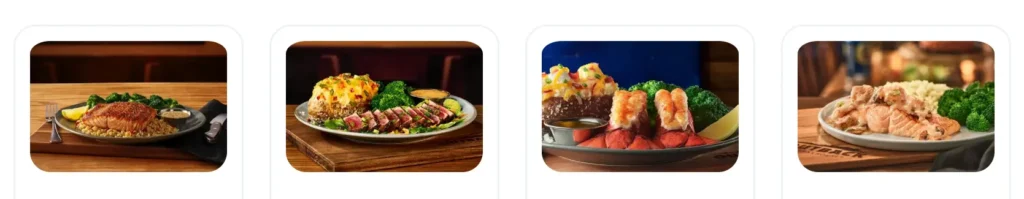 Seafood at Outback Menu