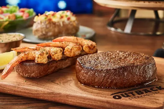 Sirloin & Grilled Shrimp