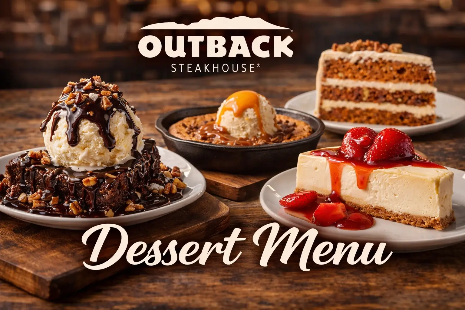 Outback Dessert Menu With Prices